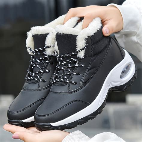 ladies snow boots winter thermo tex warm thermal ski fur non slip ankle boots us ebay