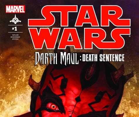 Star Wars Darth Maul Death Sentence 2012 1 Comics