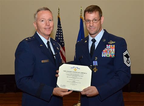 Reservist Receives Distinguished Flying Cross With Valor Space Launch