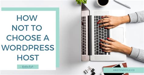 3 Rules For Choosing A Wordpress Host Kristen Doyle The Savvy