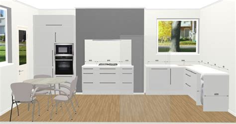 People eat, and they want to have. 3D Kitchen Planner : Design a kitchen online - free and easy.
