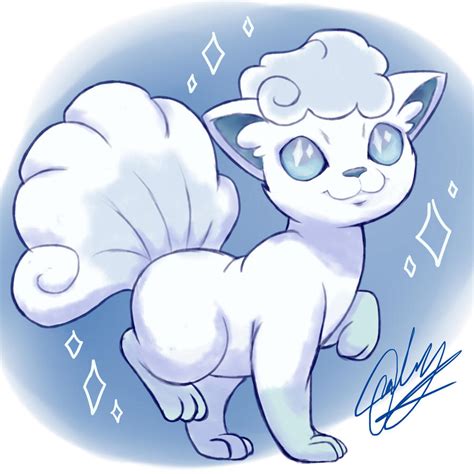 Alola Vulpix By Jocegurr On Deviantart