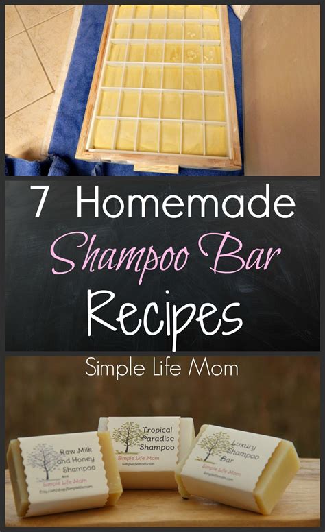 4 pounds of soap recommended soap making temperature: 7 Homemade Shampoo Bar Recipes | Simple Life Mom ...