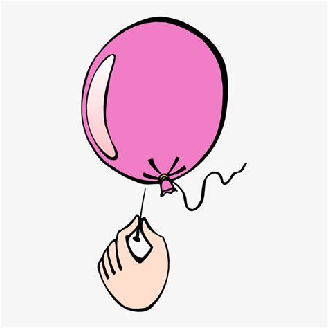 Pop Art Clipart Popped Balloon Popping Cartoon Png Image