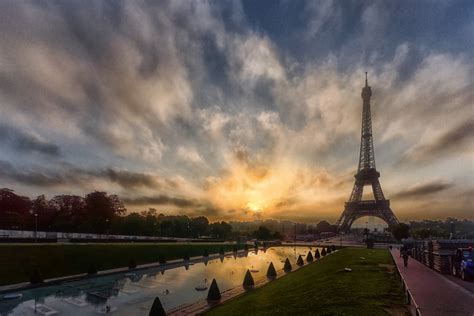 Wallpaper Morning Travel Light Sky Sun Paris France Tower