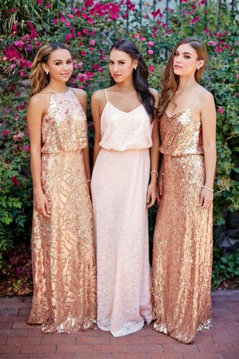 Glamorous Gold Bridesmaid Dresses Ideas You Can T Miss