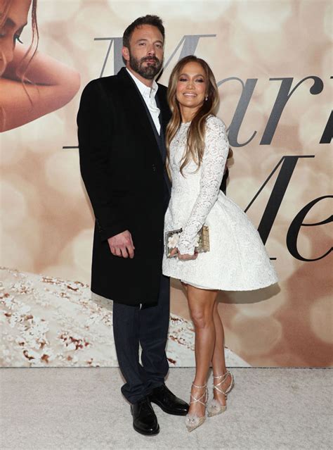 Jennifer Lopez And Ben Affleck Share A Sweet Kiss At ‘marry Me Premiere