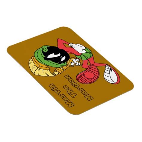 Marvin The Martian™ Reclining With Laser Magnet Zazzle