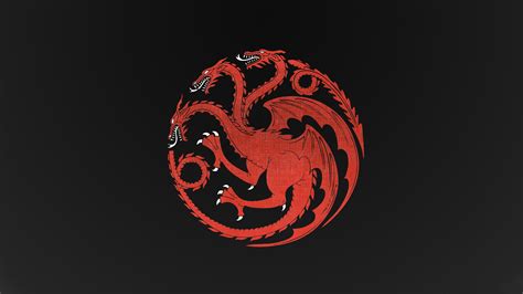 House Targaryen Dragon Game Of Thrones Dragon Minimalism Hd Artist 4k