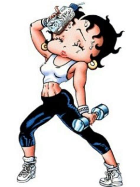 Betty Boop Working Out Addiction To The Gym Pinterest Betty Boop