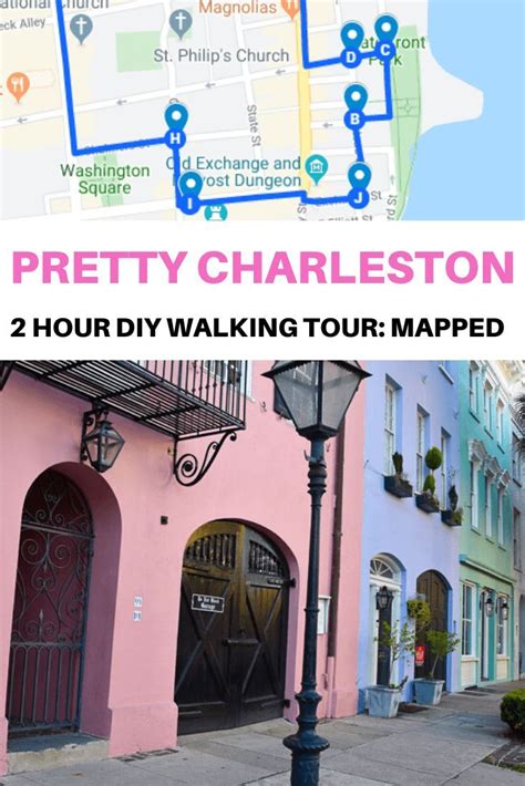 Charleston South Carolina. The best spots in the city mapped in a DIY