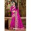 Buy Rani Party Wear Art Silk Jari Embroidered Sari  Sarees