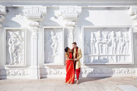 nikki and ken sri venkateswara hindu temple wedding bridgewater new jersey nj ny ct