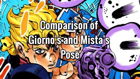 Comparison Of Giornos And Mistas Pose Youtube