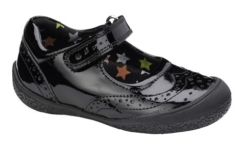 Hush puppies is an american brand of contemporary, casual footwear for men, women and children. Hush Puppies Rina Black Patent School Shoes - Little Wanderers