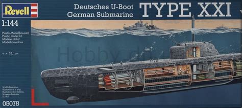 She also represented one of the third reich's biggest failures. Revell 05078 German Submarine Type XXI with interior 1/144 ...