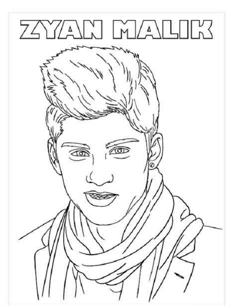 medium zayn malik coloring pages 1 lg 4c7586a3ac colorear imágenes