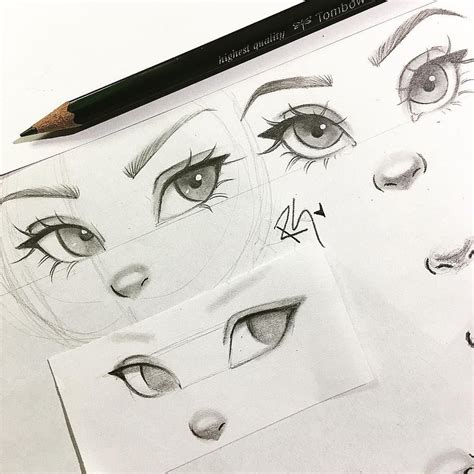 How To Draw Anime Nose Female Manga