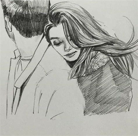 Amazing Couple Love Art Pencil Sketches Of Love Sketches Of Love
