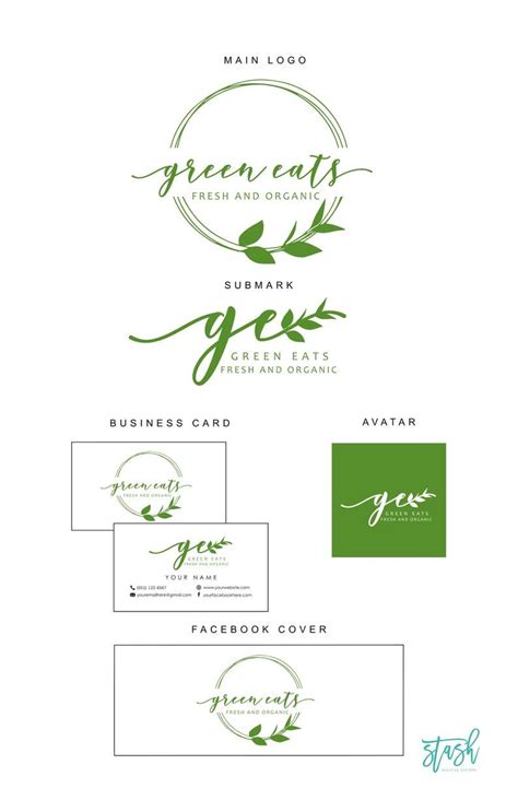 Jasa Desain Logo Online Vegan Logo Design Leaf Logo Green Leaf