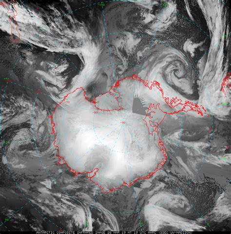 Strong Cyclone Near Antarctica — Cimss Satellite Blog Cimss