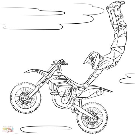 Motos para colorear 🥇 ¡DIBUJOS para imprimir y pintar!