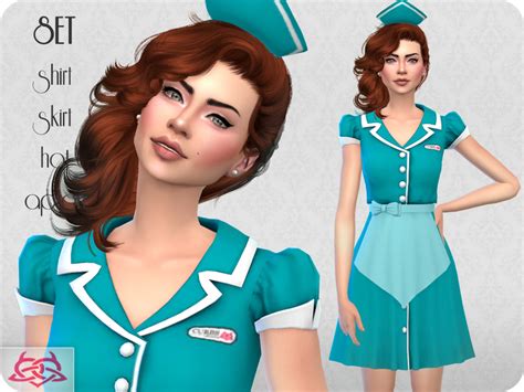 Doctor And Nurse Set The Sims 4 Sims4 Clove Share Asia Tổng Hợp