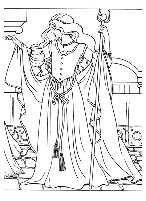 Princesas Dibujos Para Colorear - Dibujos1001.com