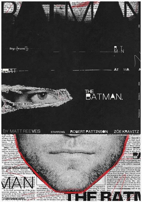 Fan Made The Batman Poster By Rafa Orrico Díezp Rdccinematic