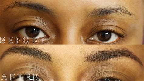 I Tried Eyebrow Microblading Before And After Microblading Photos