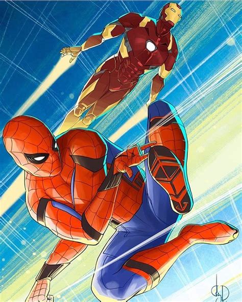 awesome spider man homecoming fan art credit to artist marvel ️ pinterest spider man