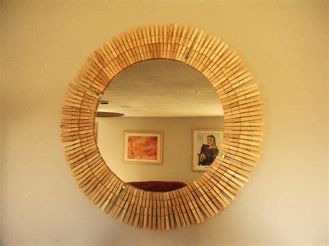 clothes pin mirror | Decor, Laundry room, Home decor