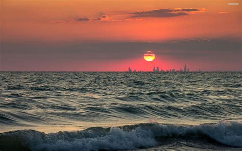 Chicago Skyline Wallpapers Wallpaper Cave