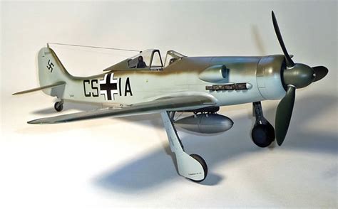 Trumpeter 124 Scale Focke Wulf Fw 190 D 12 Prototype Conversion By