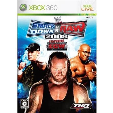 Wwe Smackdown Vs Raw 2008 Xbox 360 Xbox 360 Gamestop