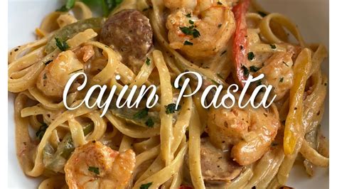 Remove from the pan onto a plate. Cajun Pasta With Sausage & Shrimp - YouTube