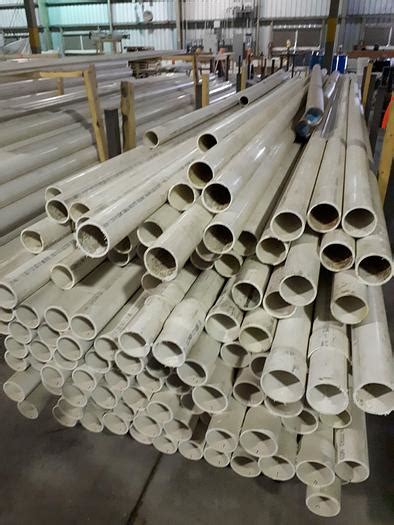 Used Pvc Schedule 40 Pipe White For Sale At Oak Bay
