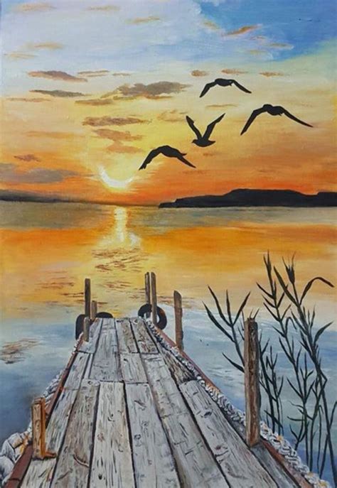 Sunset Drawing Easy Pencil / How to Sketch Sunset - YouTube - You can