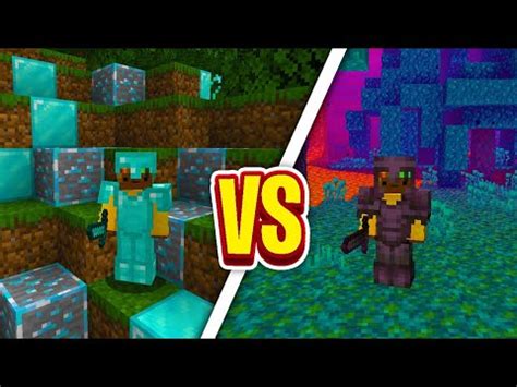 Check spelling or type a new query. Netherite vs Diamond Minecraft 1.16 - YouTube
