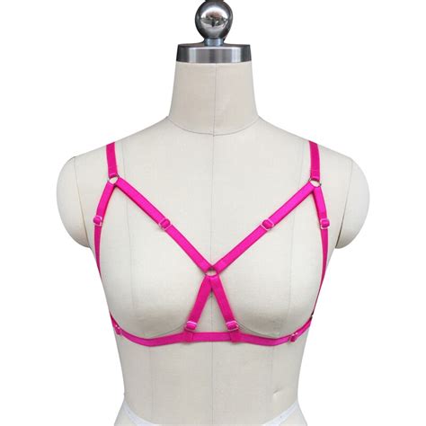 Buy Free Shipping Bra Body Harness Cage Lace Collar