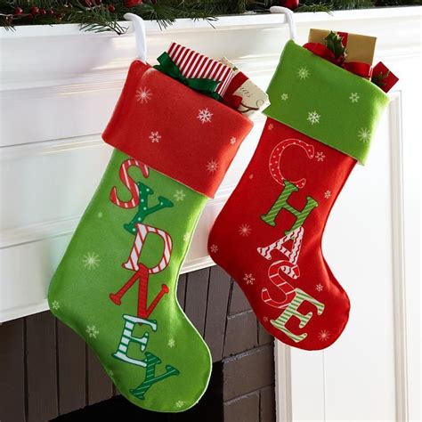 Festive Name Stockings Christmas Stockings Christmas Stockings