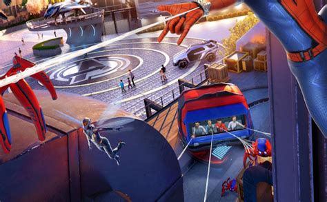 New Avengers Campus Concept Art Released For Disneyland Paris Land