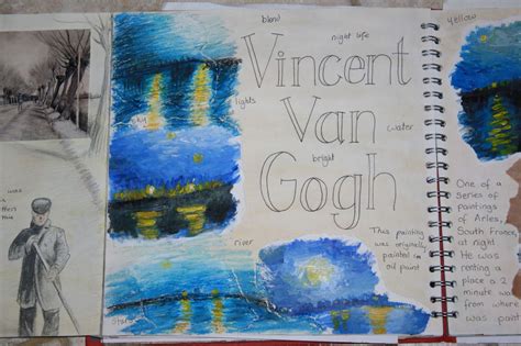 See more ideas about art lessons, van gogh flowers, van gogh. My Art | Gcse art sketchbook, Art sketchbook, Van gogh art