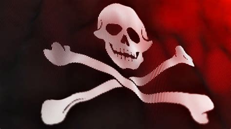 Pirate Flag Jolly Roger Video Background Skull And Crossbones