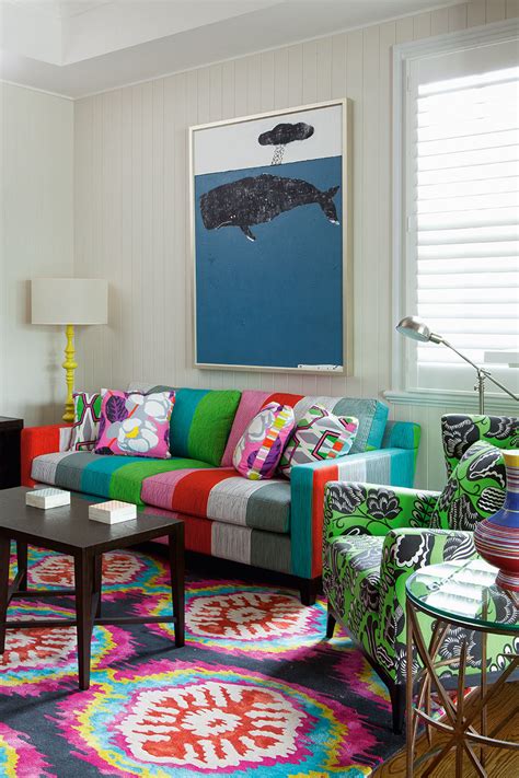 Eclectic Decor With Powerful Use Of Colour And Pattern ...
