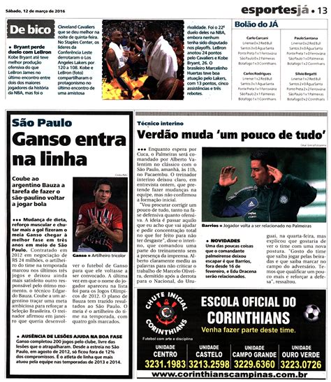 Jornal A Notícia Joinville Ganso Entra Na Linha Fiap Fiap