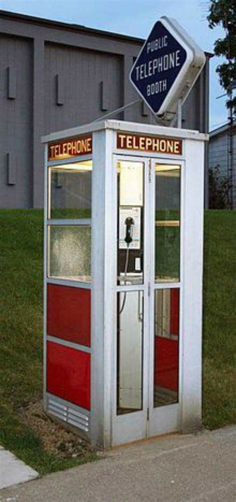 One Of These Used To Be On Many City Corners Telephone Booth Phone