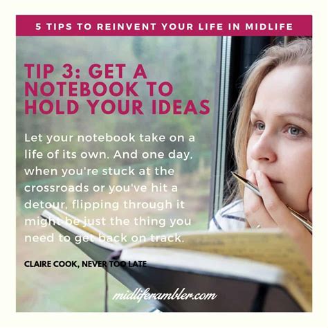 Five Tips To Reinvent Your Life In Midlife Midlife Rambler
