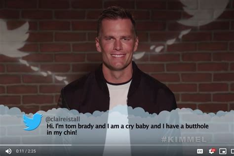 Tom Brady Reads Mean Tweets Calling Him Some Pretty Offensive Things