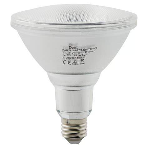 Diall E27 15w 1100lm Reflector Warm White Led Light Bulb Departments
